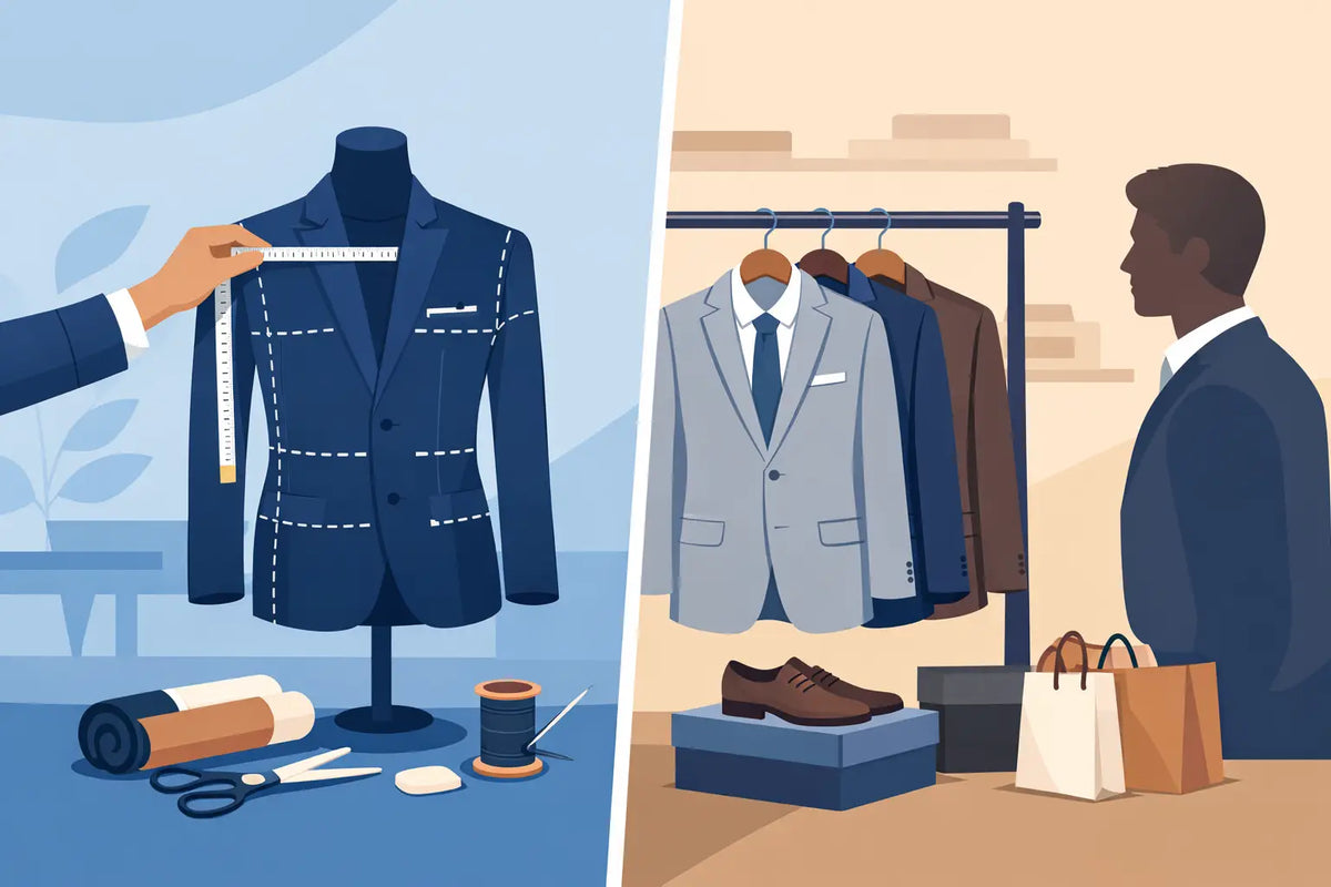Made-to-Measure Versus Off-the-Rack Suits