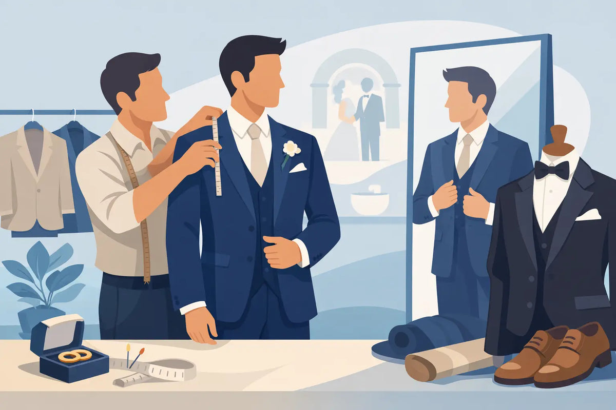 Guide to Wedding Suit Fitting That Feels Right