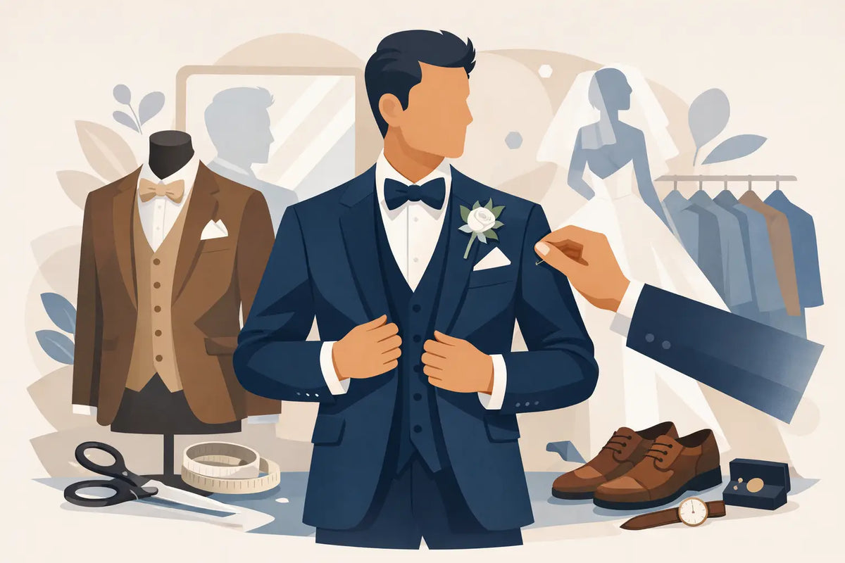 Wedding Suits With Real Character and Perfect Fit