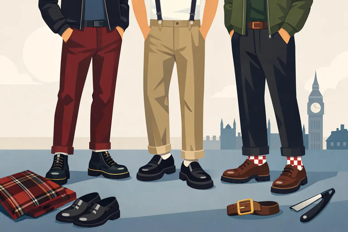 Skinhead Style Trousers UK and the Right Cut