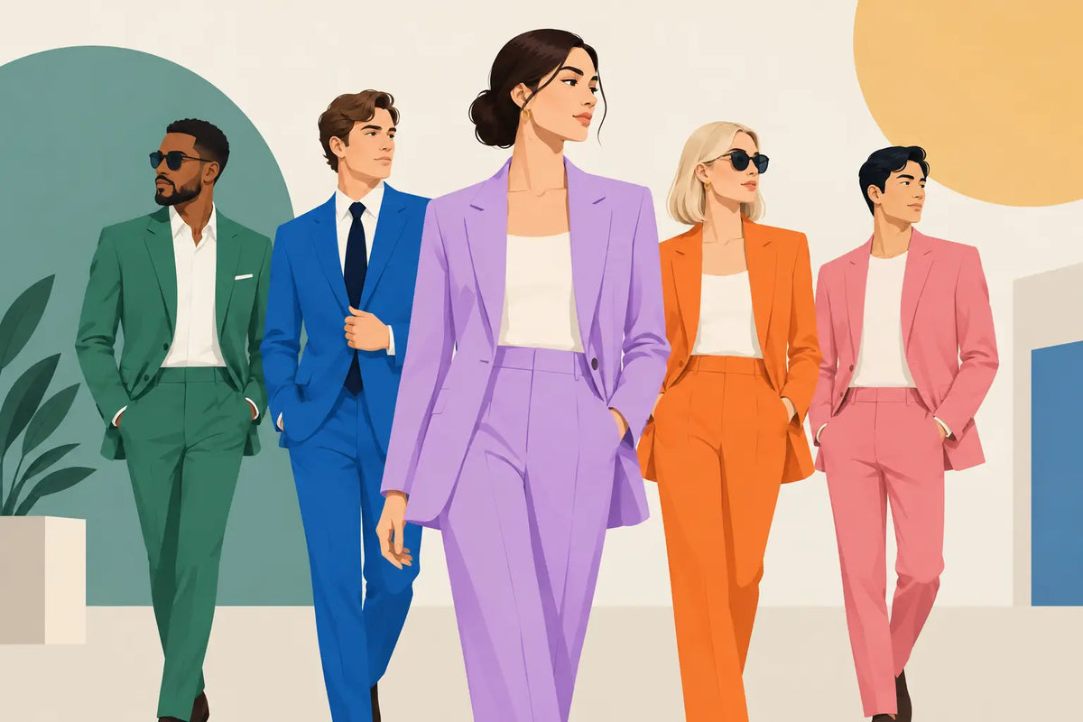 Colourful Suit Trends Worth Wearing in 2026