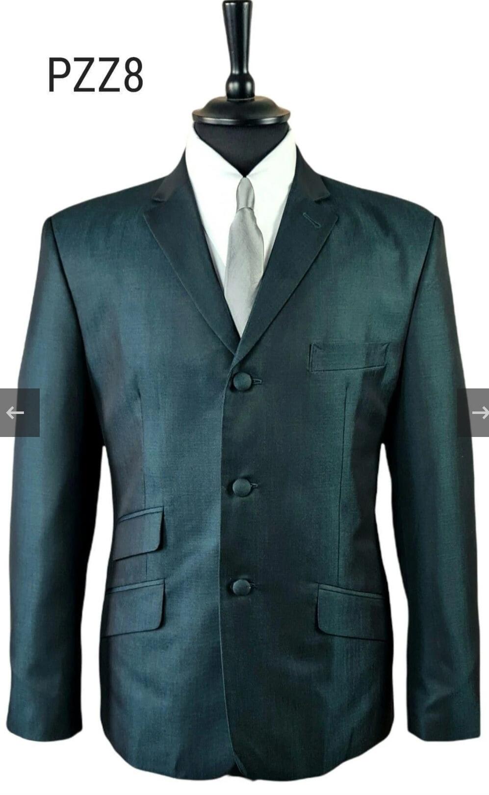 Teal Tone Two Jck 46Long Trs 38L32 Suits