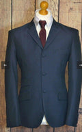 Pasquale 100% Wool Navy  3 Button Jacket
