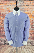 Ford - Indigo Striped Shirt