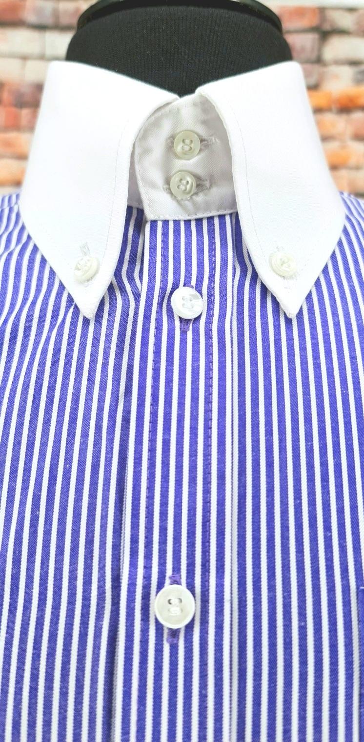 Ford - Indigo Striped Shirt