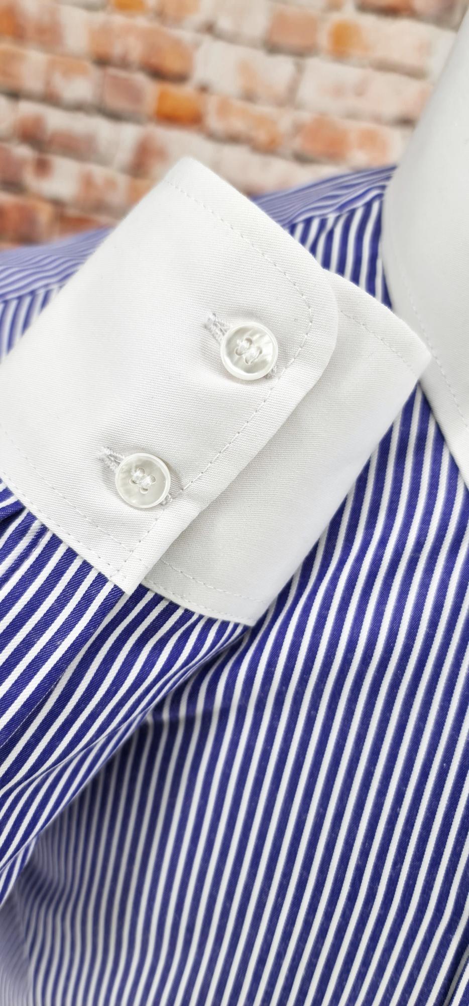 Ford - Indigo Striped Shirt