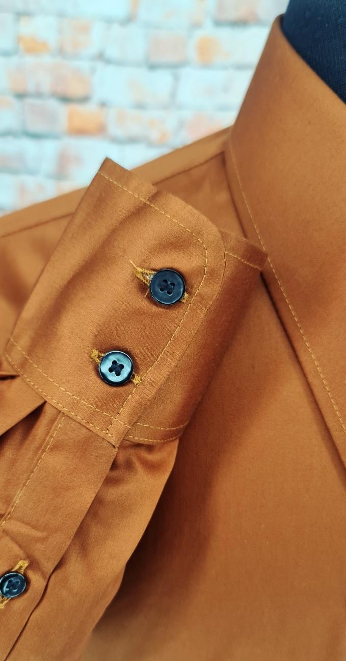Clayton - Bronze Spear Point Shirt