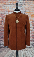 Hopkirk - Tobacco Sixties Inspired Corduroy Suit