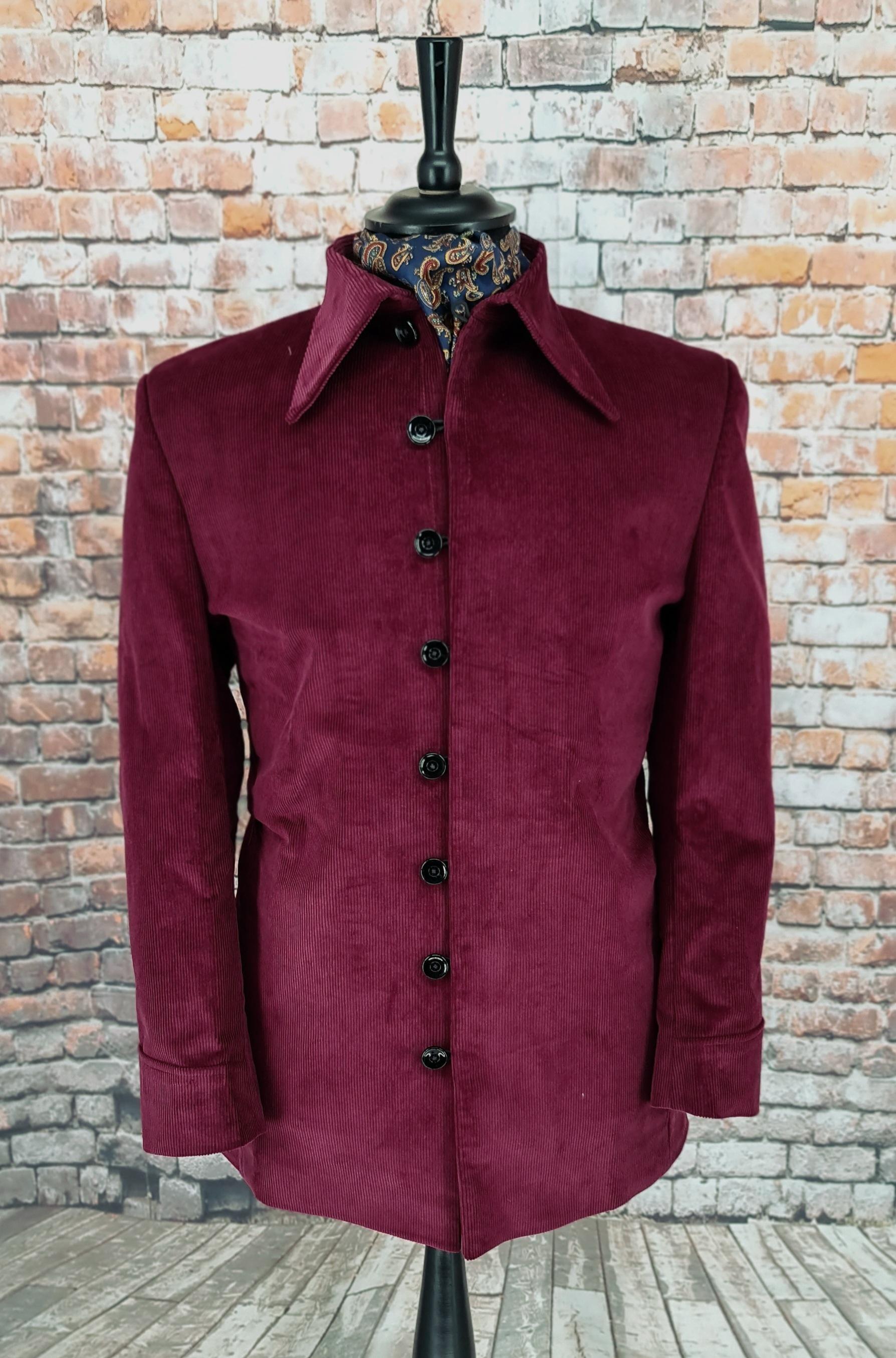 Randall - Cherry Late 60s Inspired Jacket