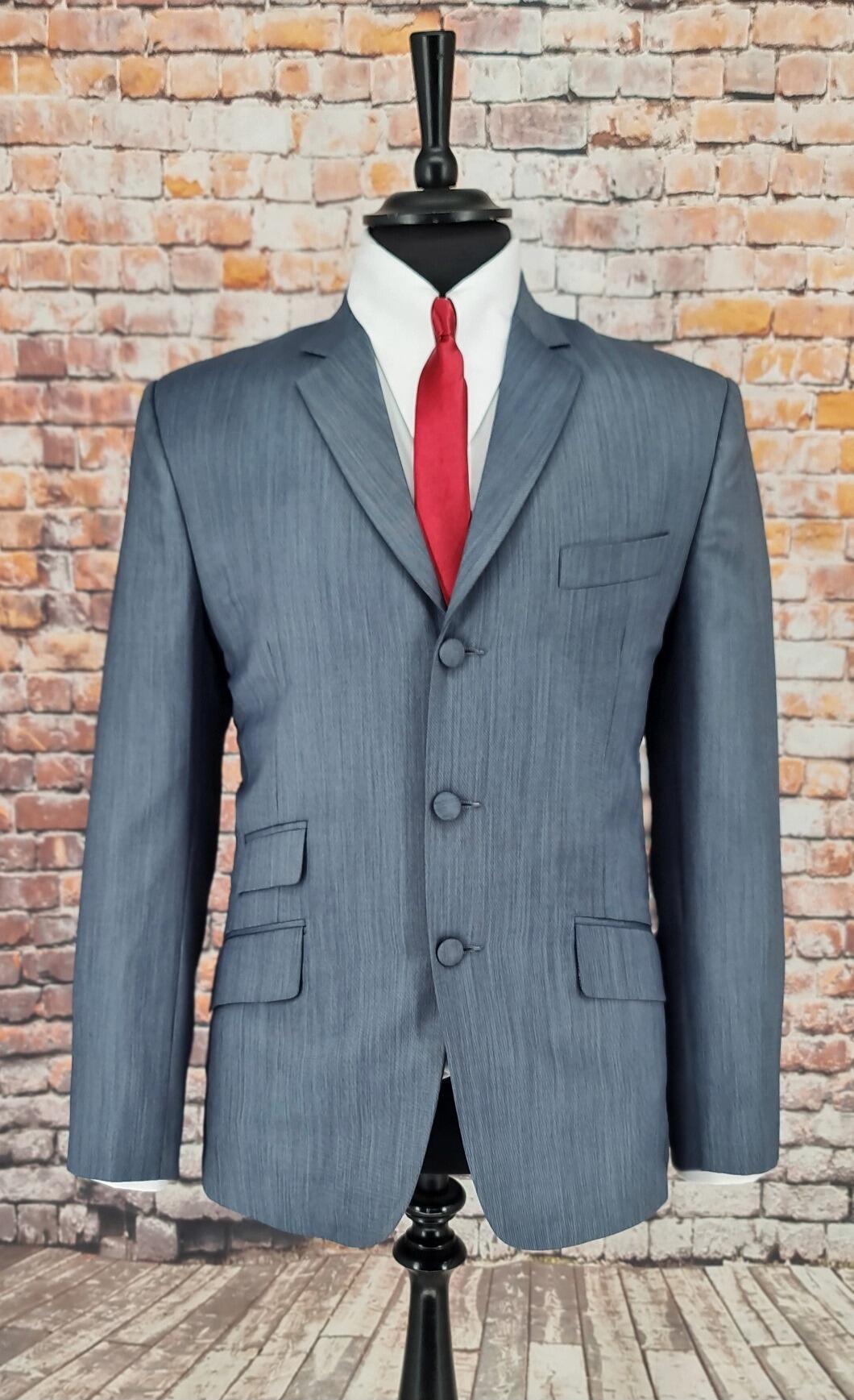 Lincoln - Steel Grey Soft Tonic Three Button Suit