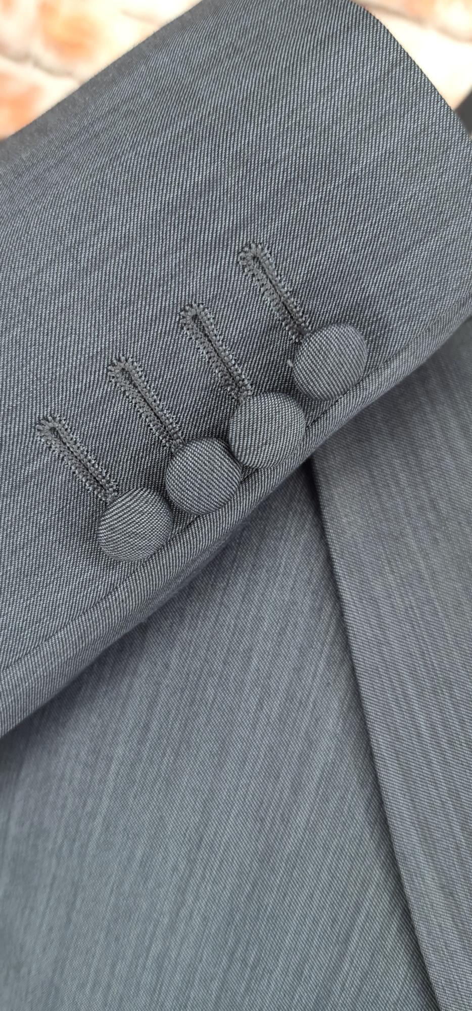 Lincoln - Steel Grey Soft Tonic Three Button Suit