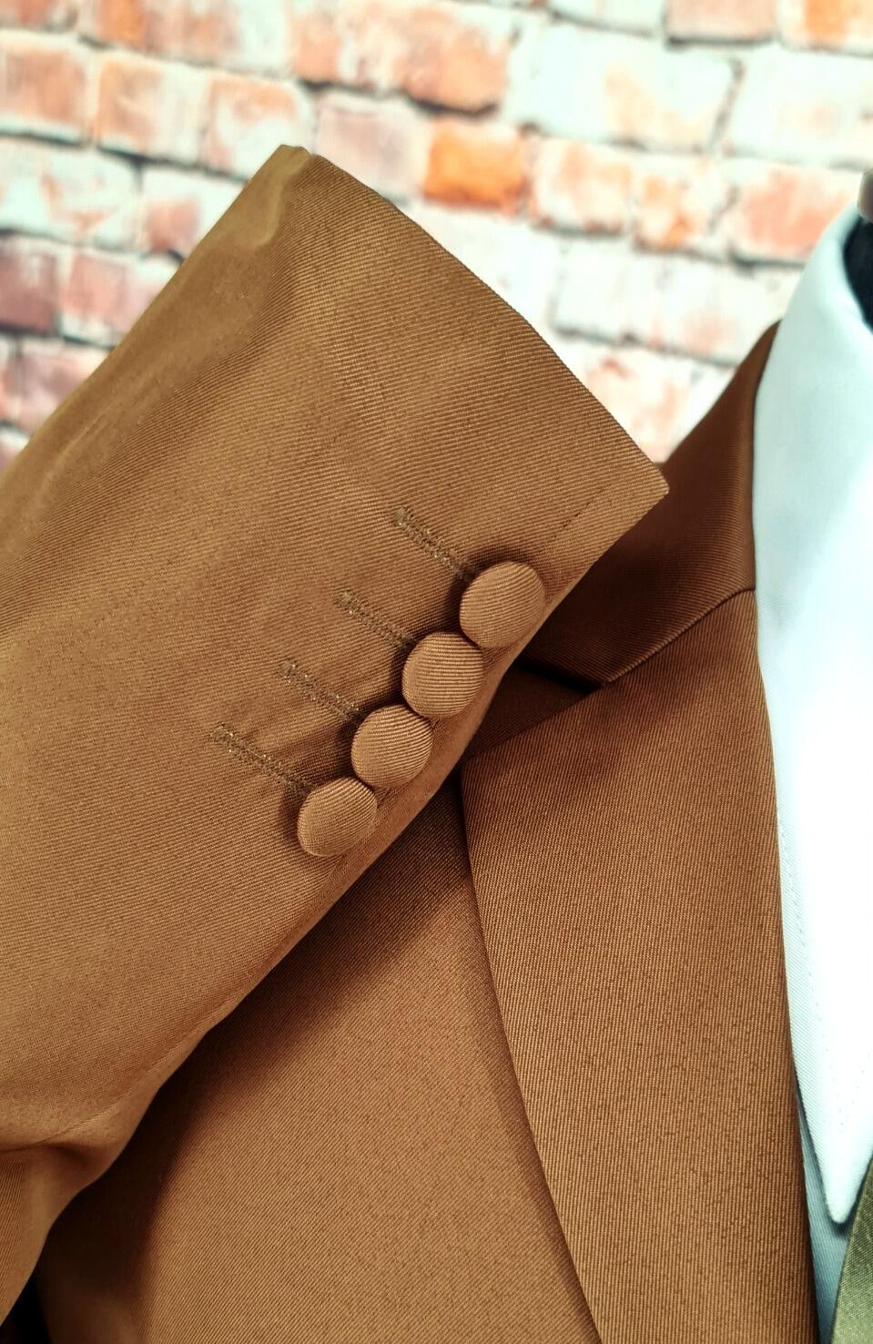 Dale - Tawney Tan Three Button Suit