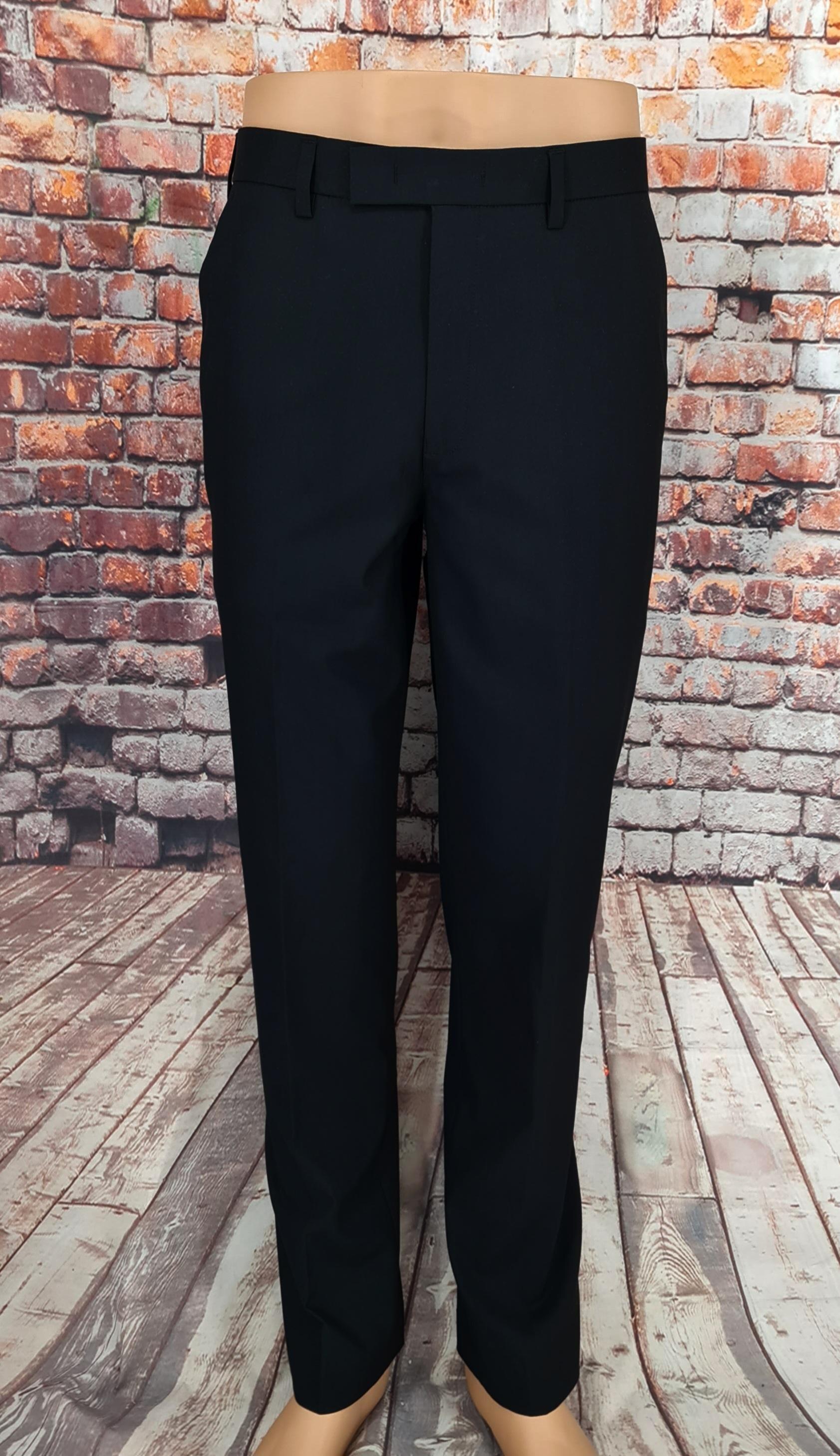 Marcus - Classic Black Three Button Suit