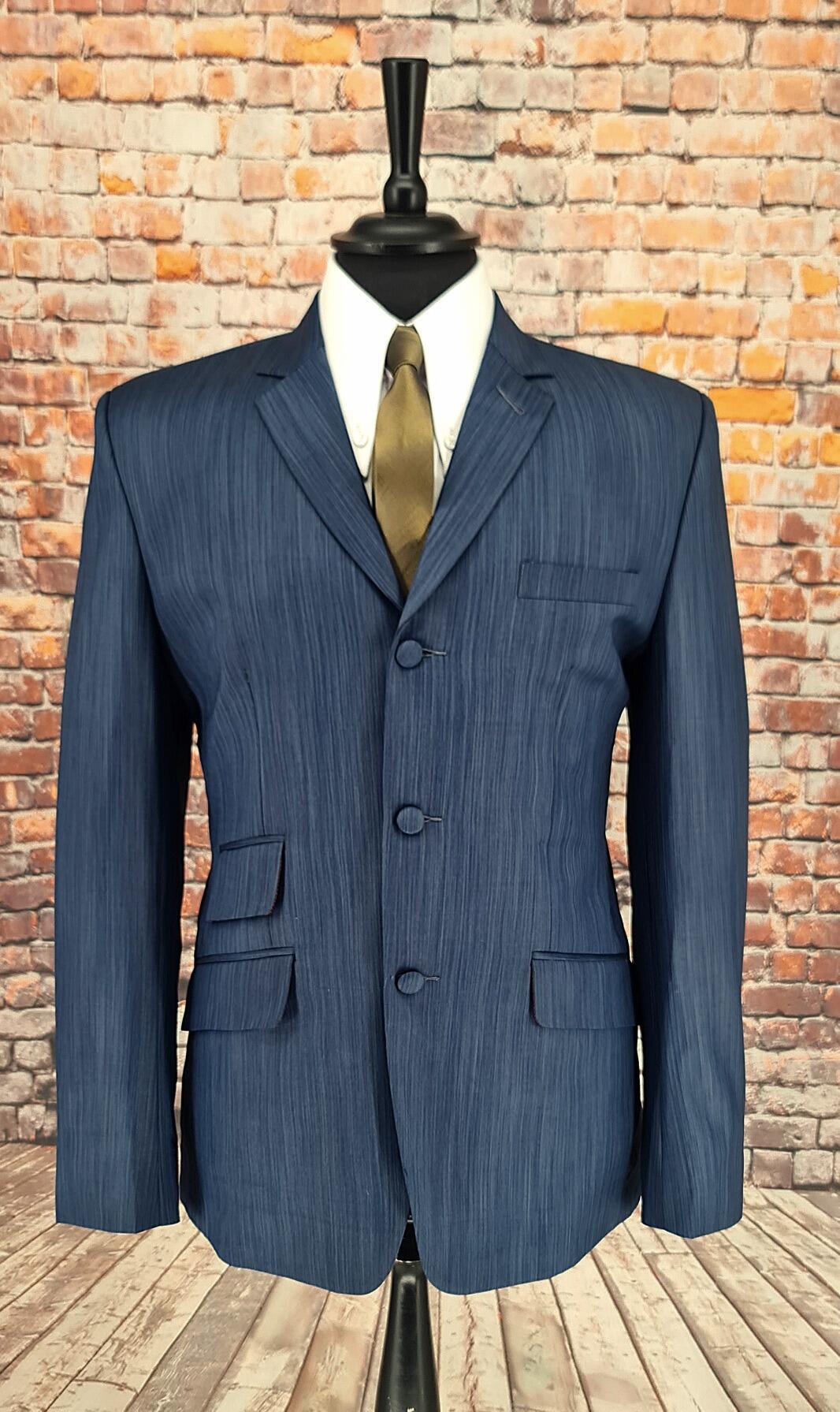 Syston - Blue Soft Tonic Suit