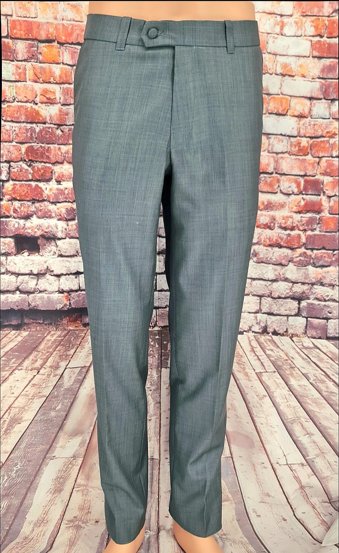 Frank - Sage Black Fine Wool Suit With Velvet Collar