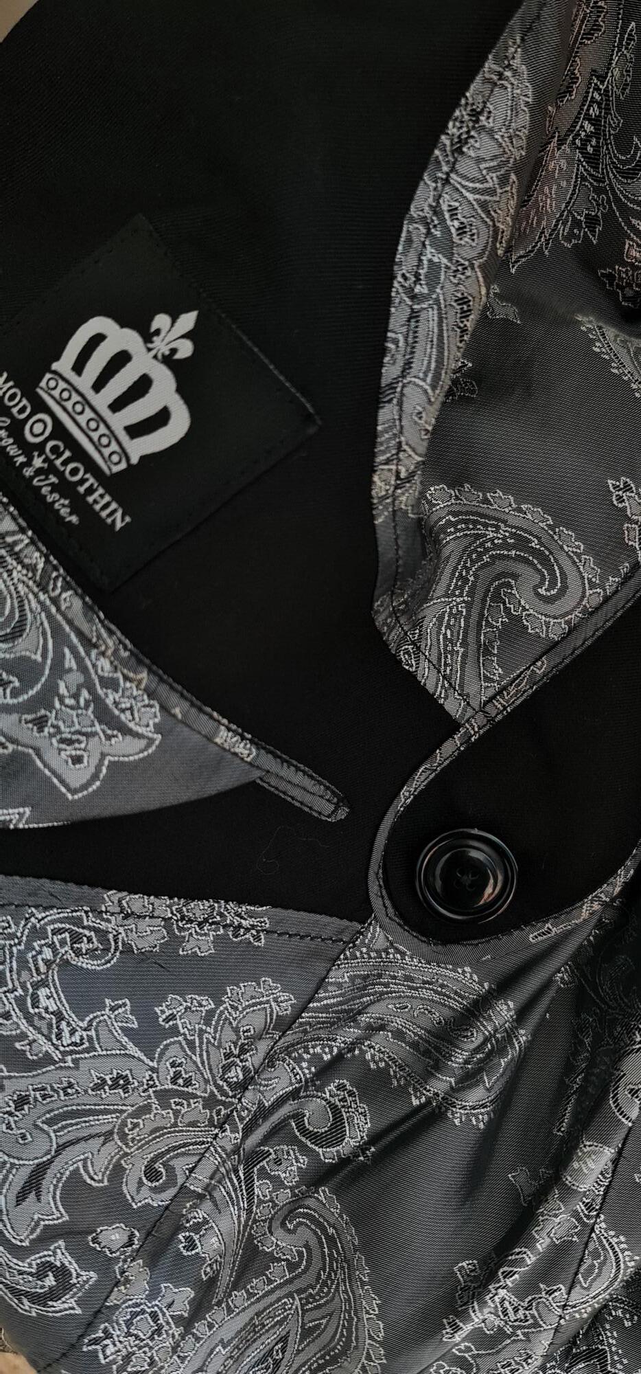 Stone - Black Double Breasted Jacket