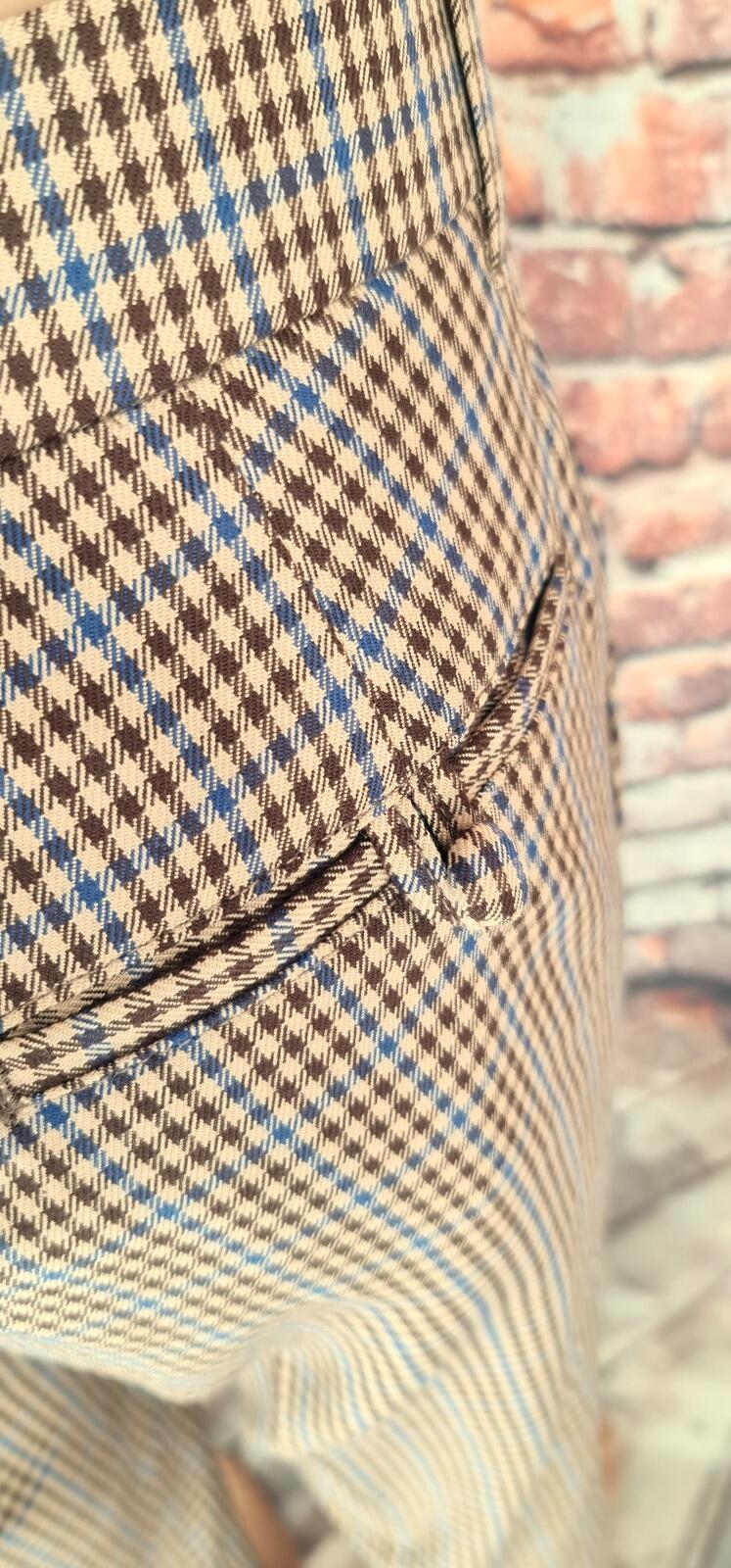 Ellis-Brown & Blue Checked Trousers