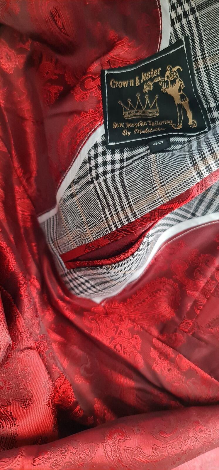 Georgie - Bold Check POW Suit