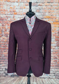 "Skipton" - Mulberry Two Tone Suit