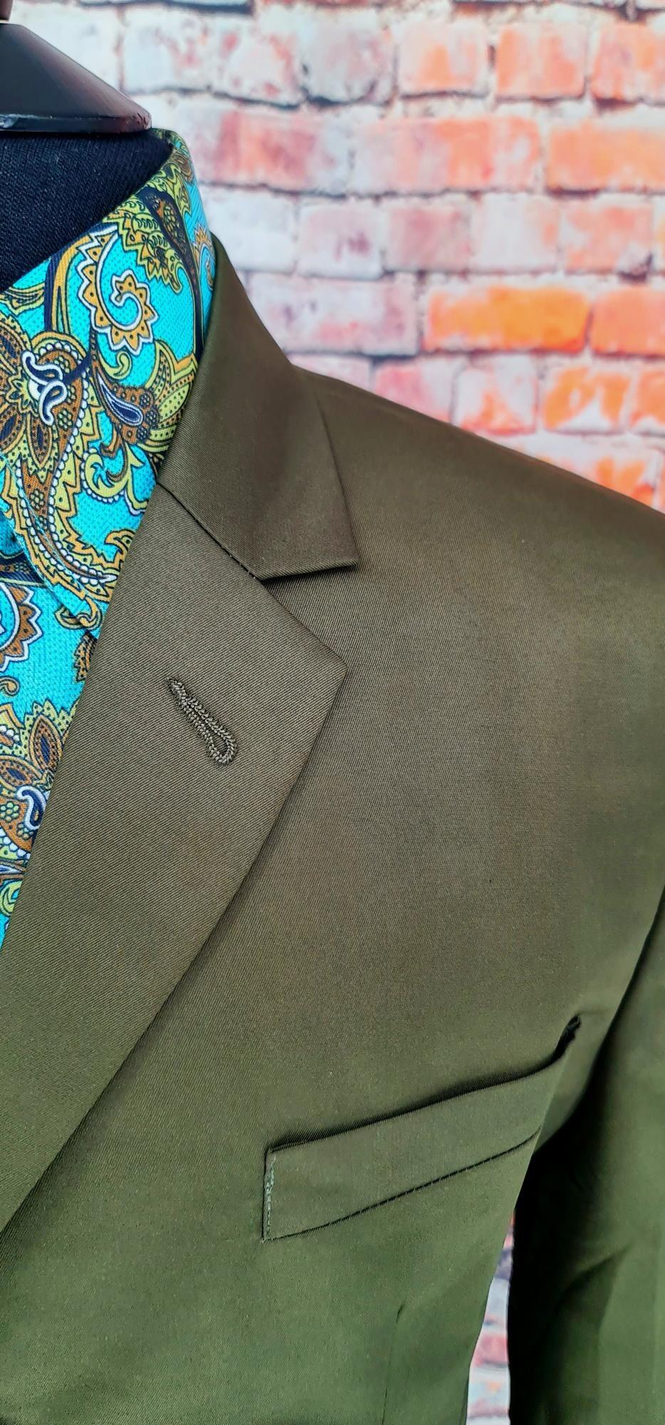 Hampstead -  Olive Suit