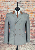 Oscar Grey Double Breasted Suit