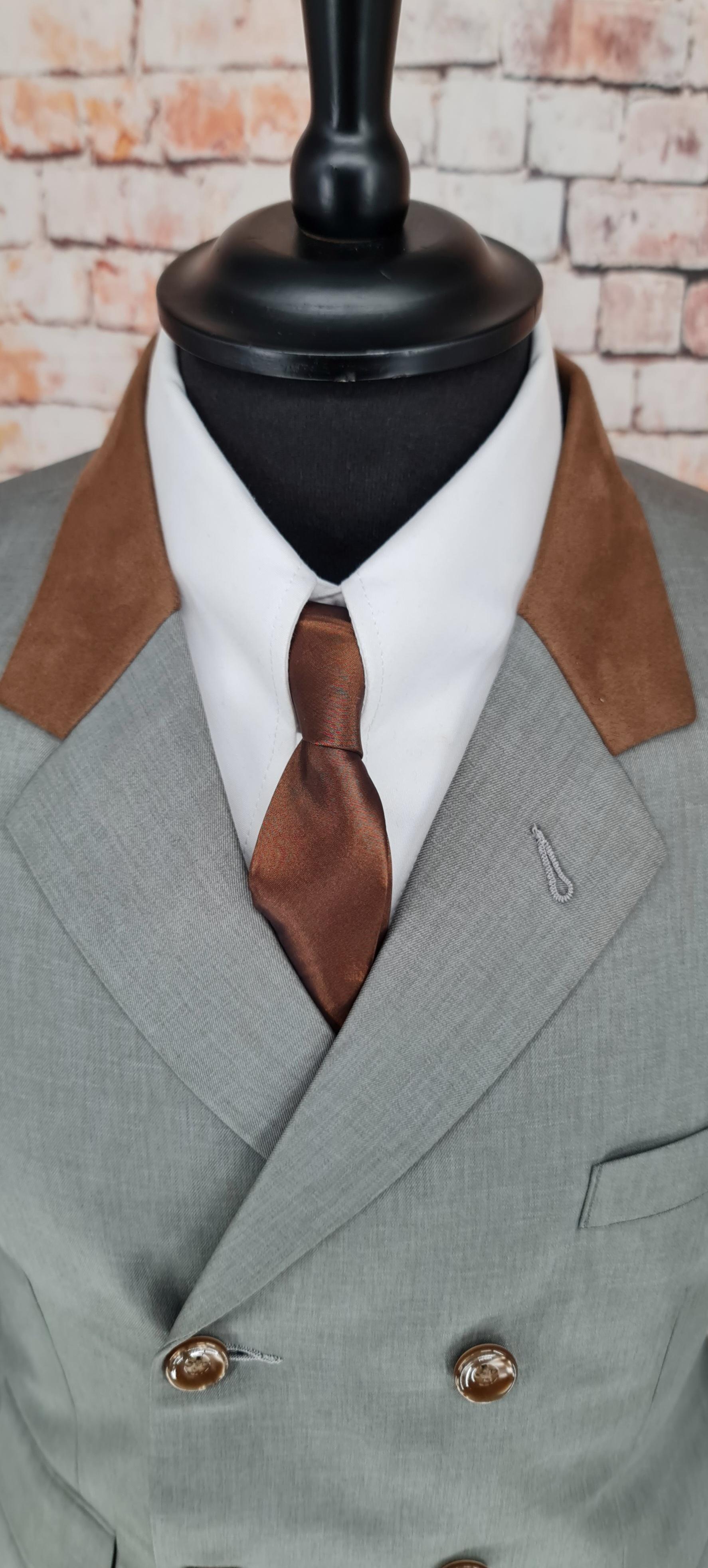 Oscar Grey Double Breasted Suit