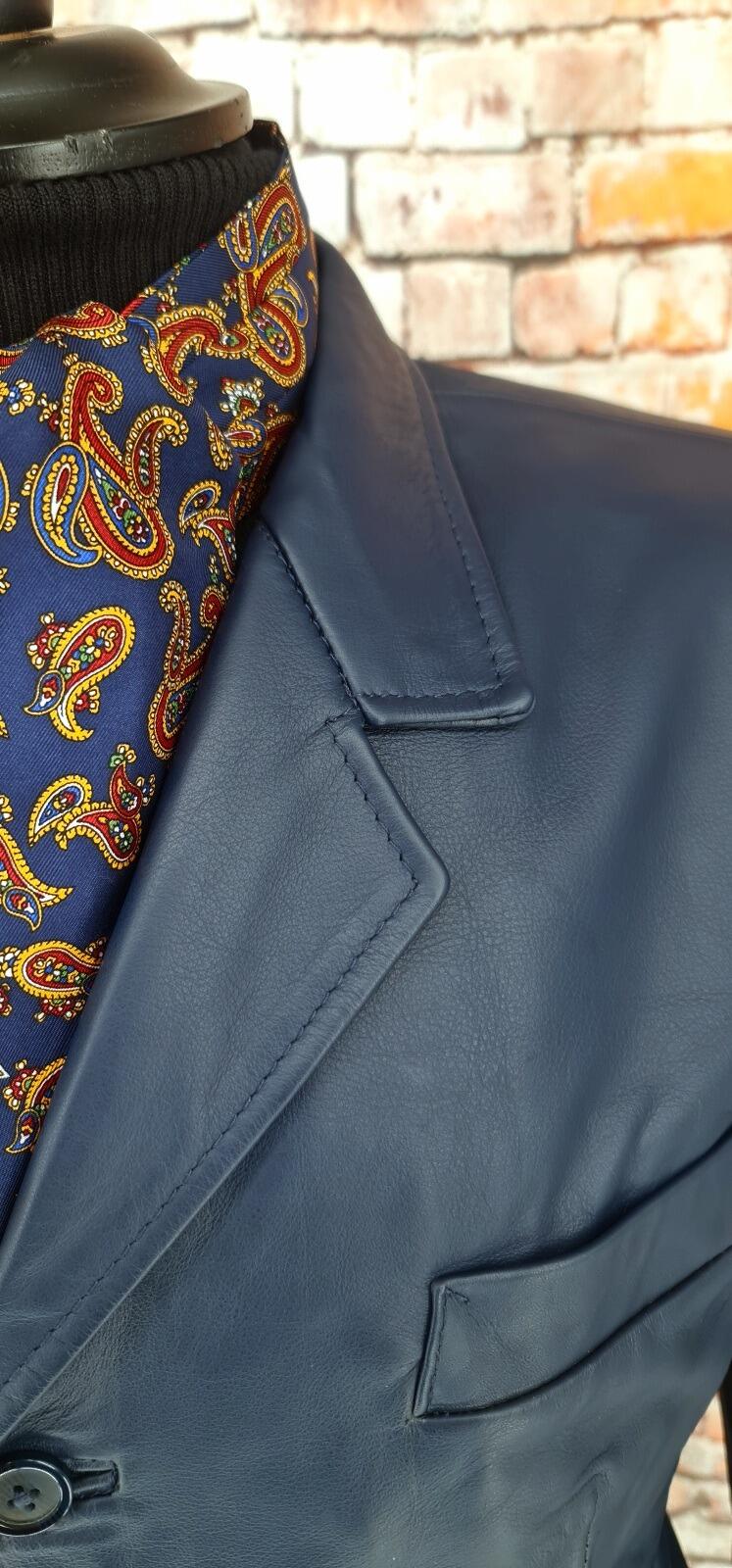 Tailor - Indigo Leather Jacket