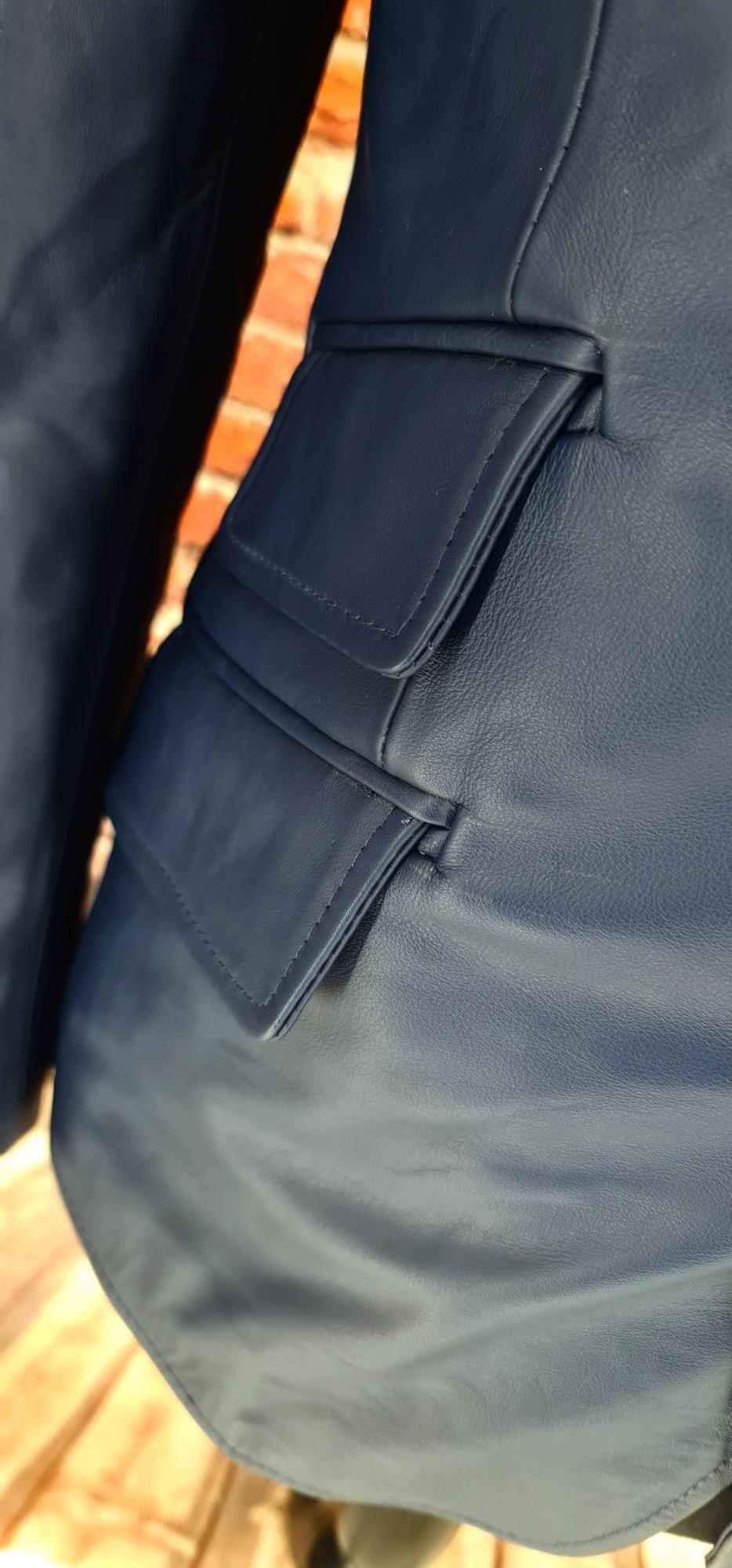 Tailor - Indigo Leather Jacket