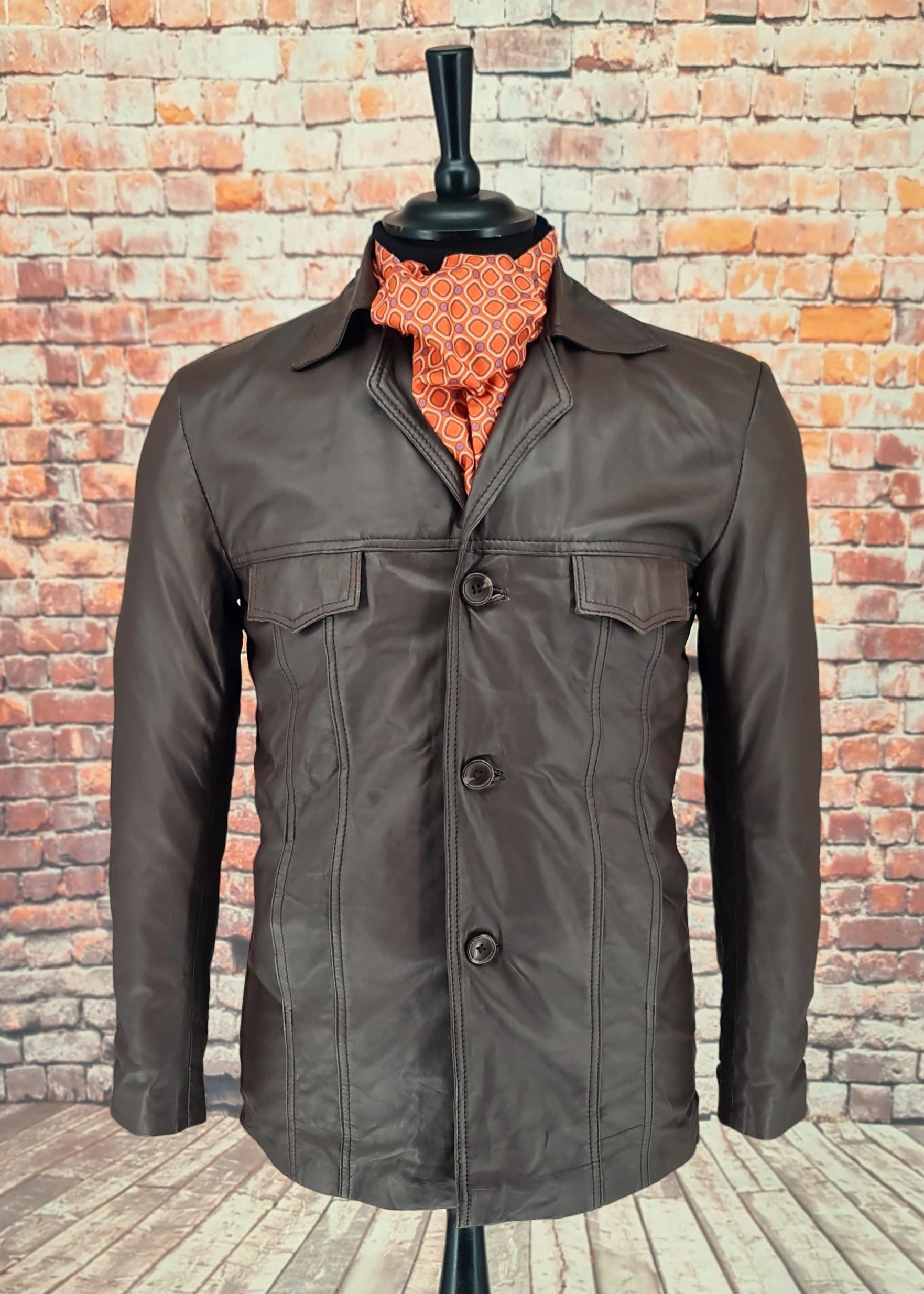 Ridley - Soft Brown Leather Jacket