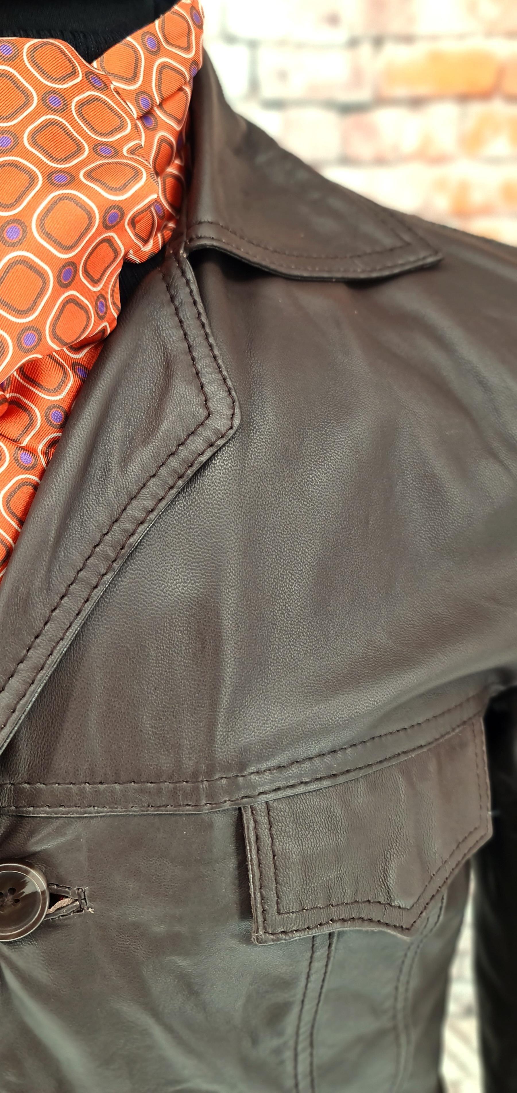 Ridley - Soft Brown Leather Jacket