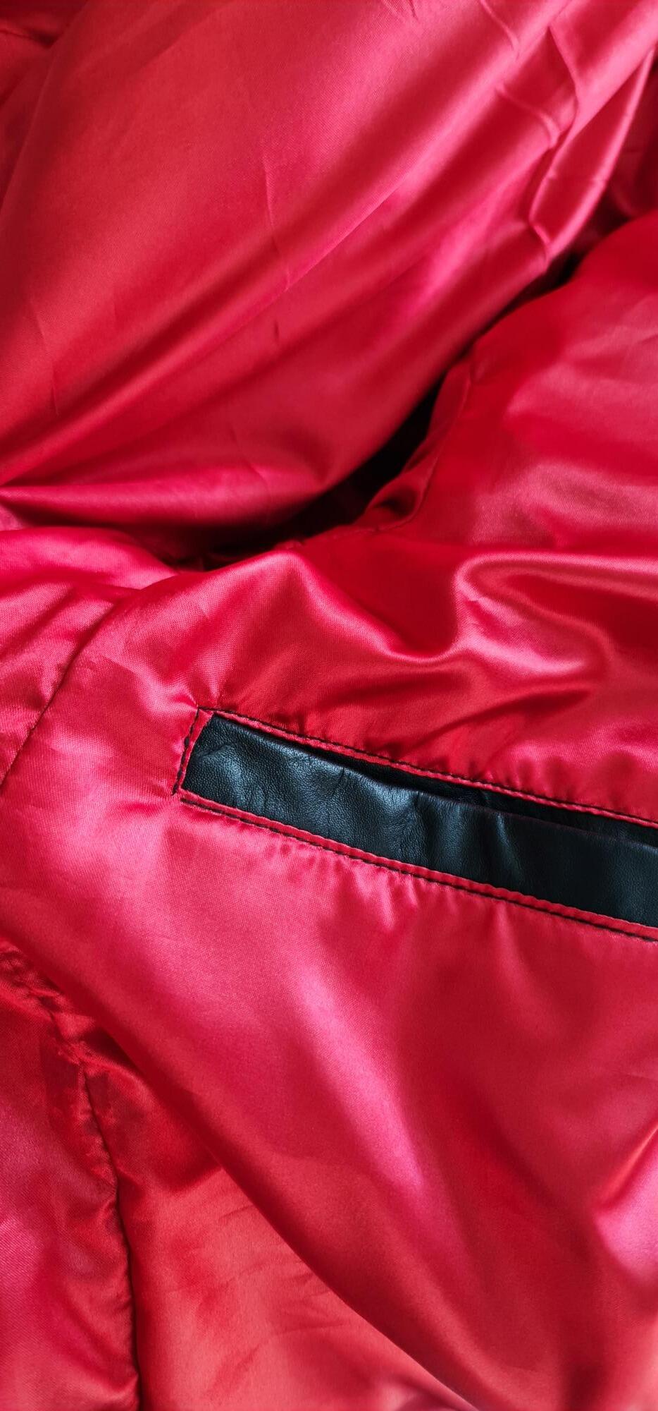 Buster - Black 3/4 length Leather Coat