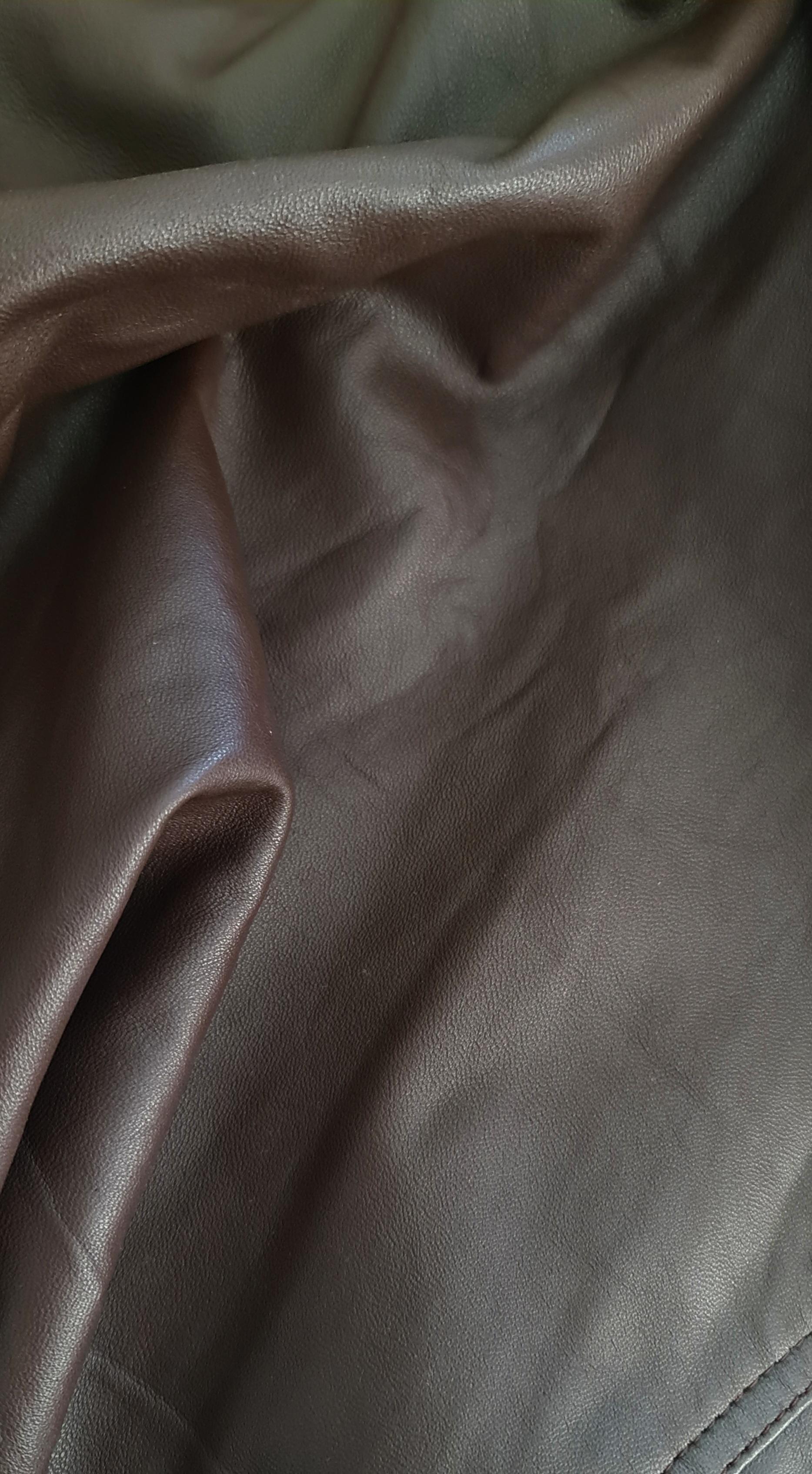 "Lomas" - Brown Short Superb Leather Jacket