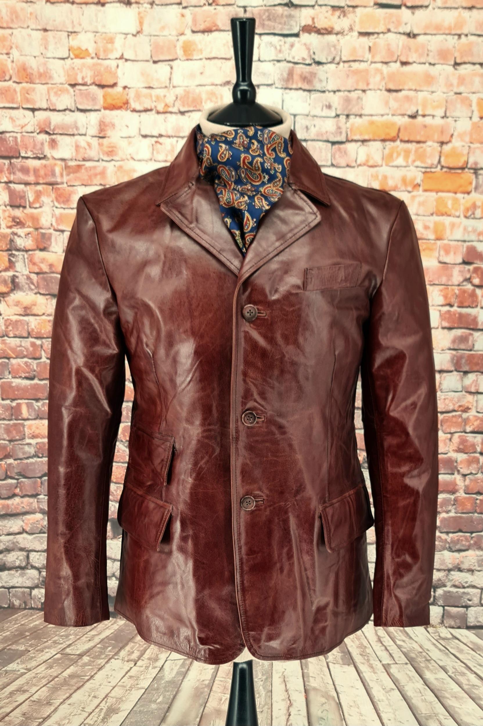 Vern - 2-1 Pocket Leather Jacket