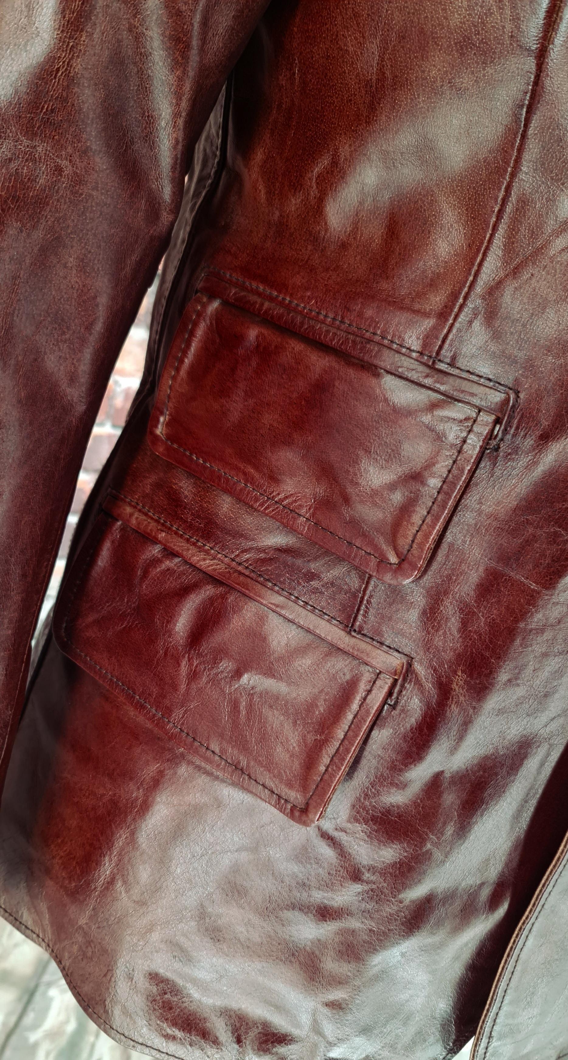 Vern - 2-1 Pocket Leather Jacket