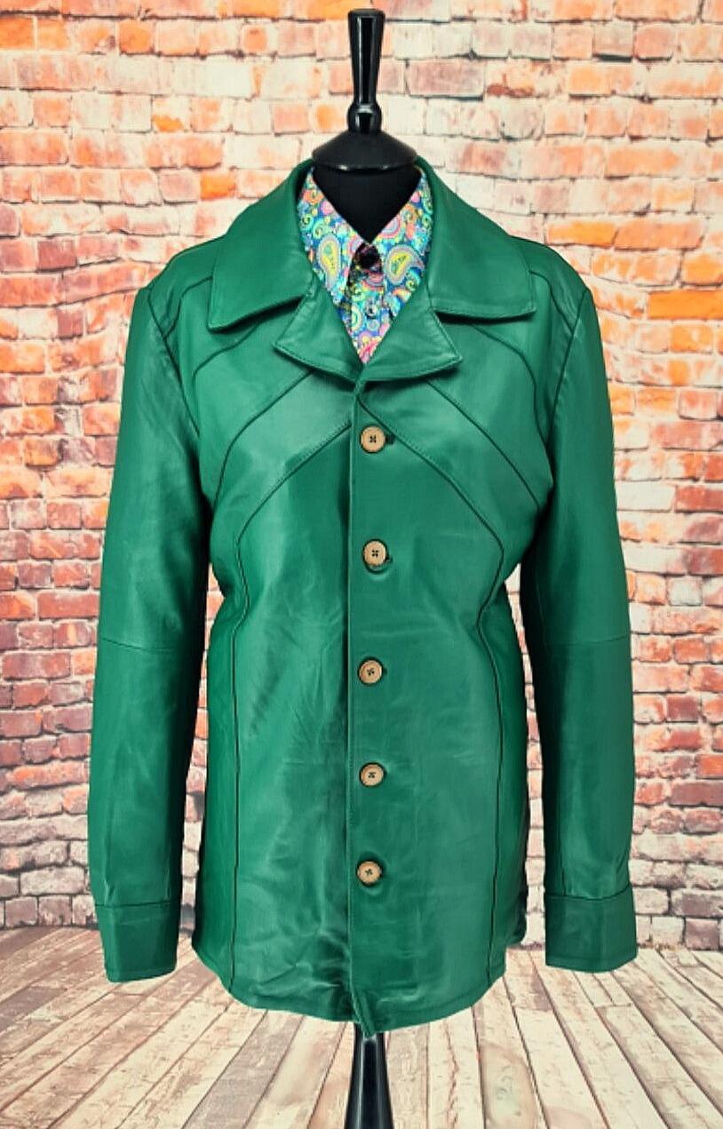 Duchess - Women's Beautiful Green Leather Jacket