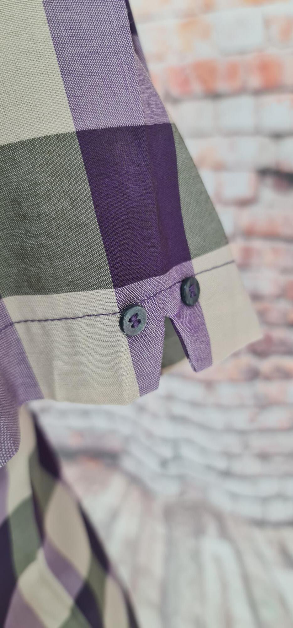"Moses" Japanese 100% Cotton Checked Shirt