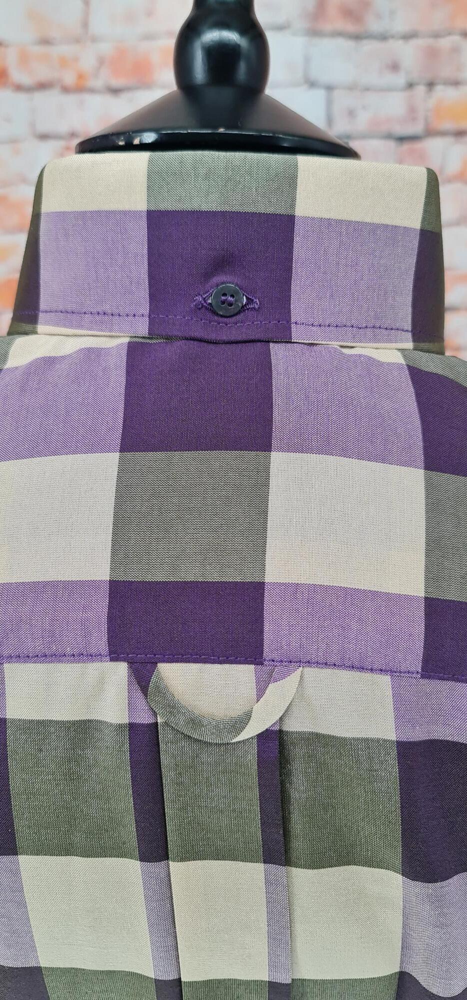 "Moses" Japanese 100% Cotton Checked Shirt