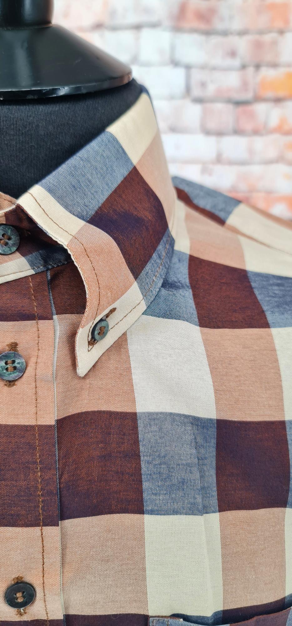 "Bingley" 100% Japanese Cotton Checked Shirt