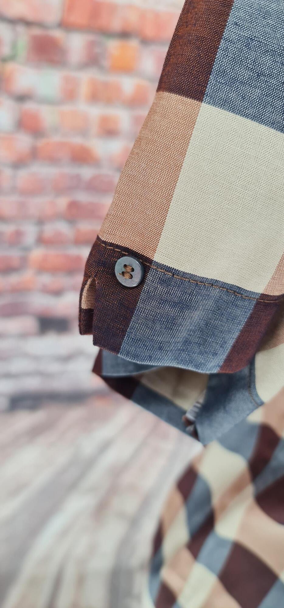 "Bingley" 100% Japanese Cotton Checked Shirt