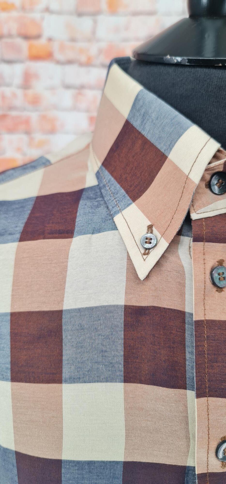 "Bingley" 100% Japanese Cotton Checked Shirt