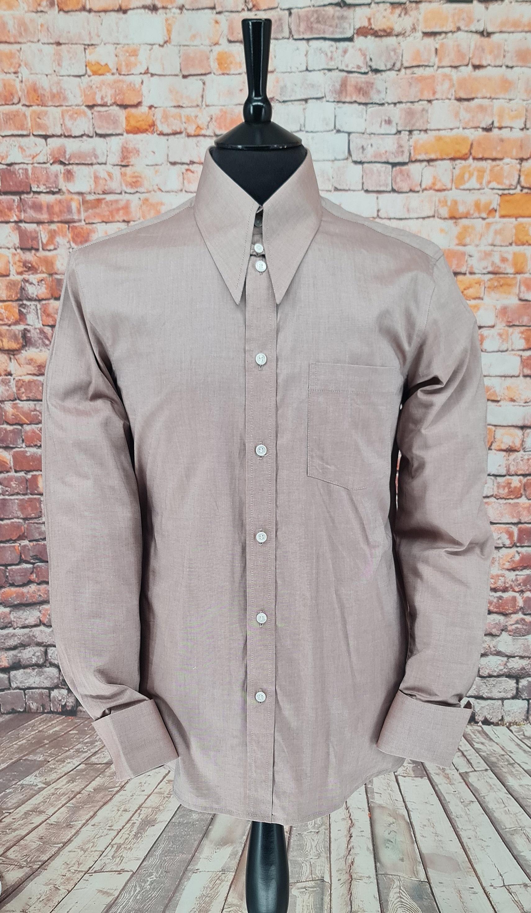 Gleeson - 100% Cotton Semi Two Tone Shirt