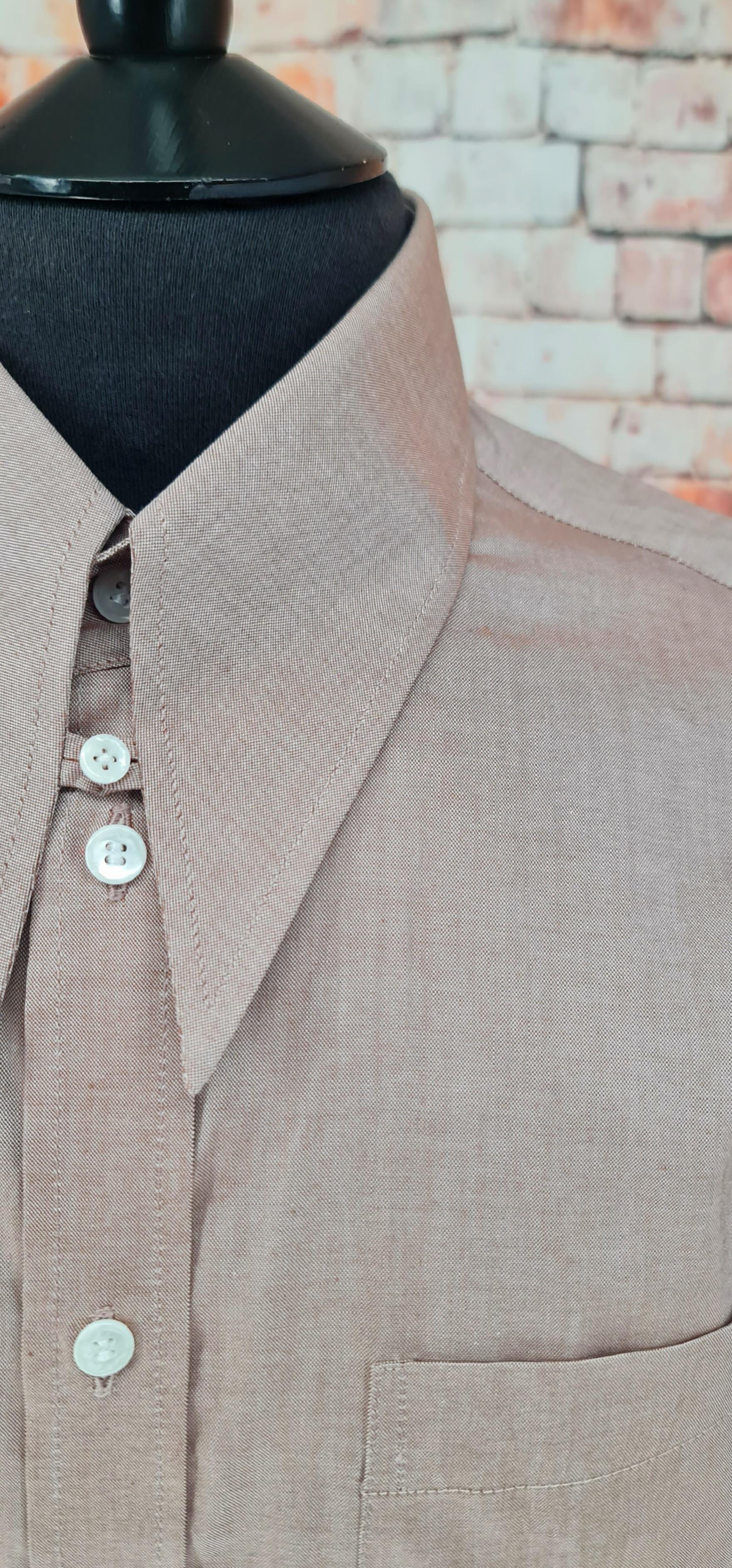 Gleeson - 100% Cotton Semi Two Tone Shirt