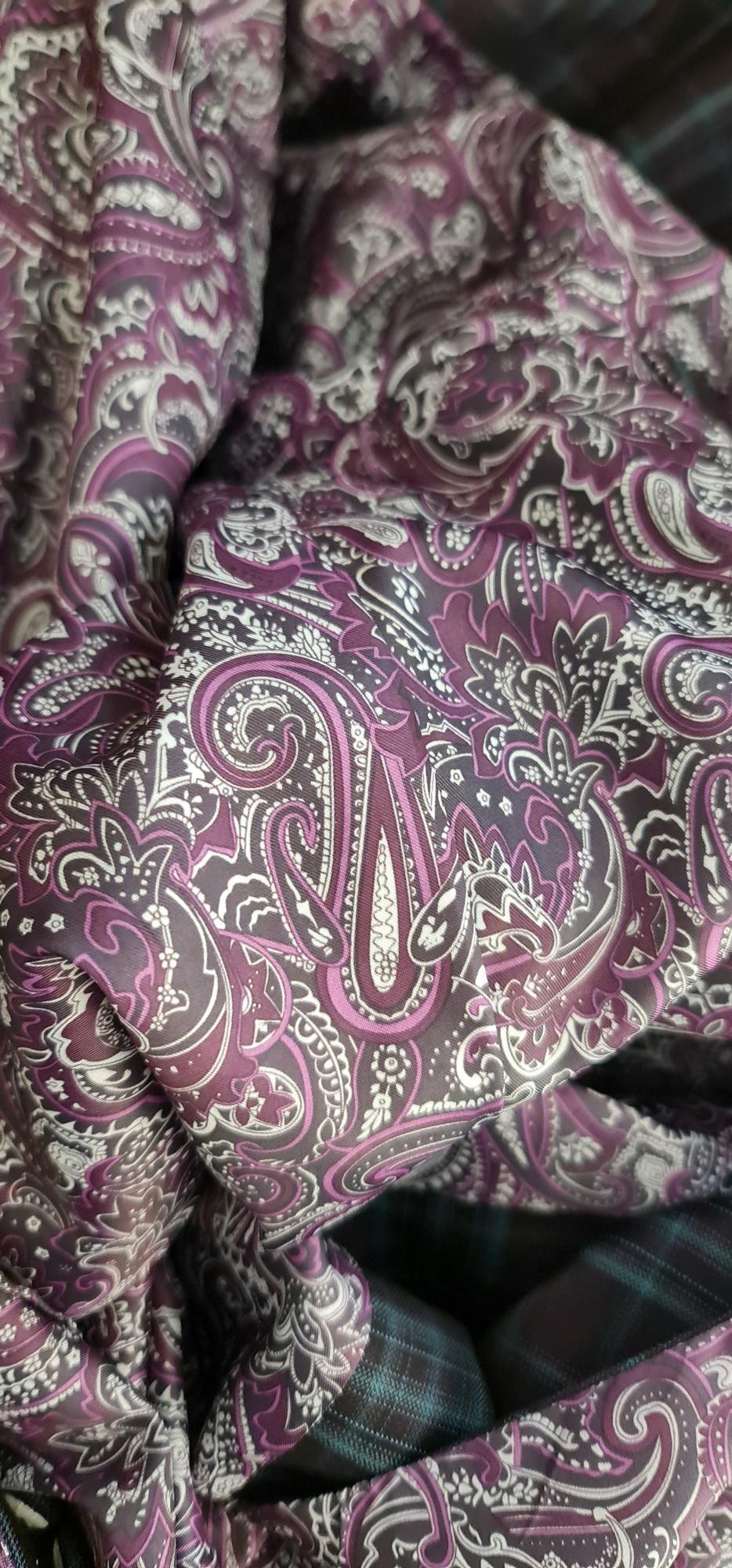 Newstead - Aubergine & Teal Checked Suit
