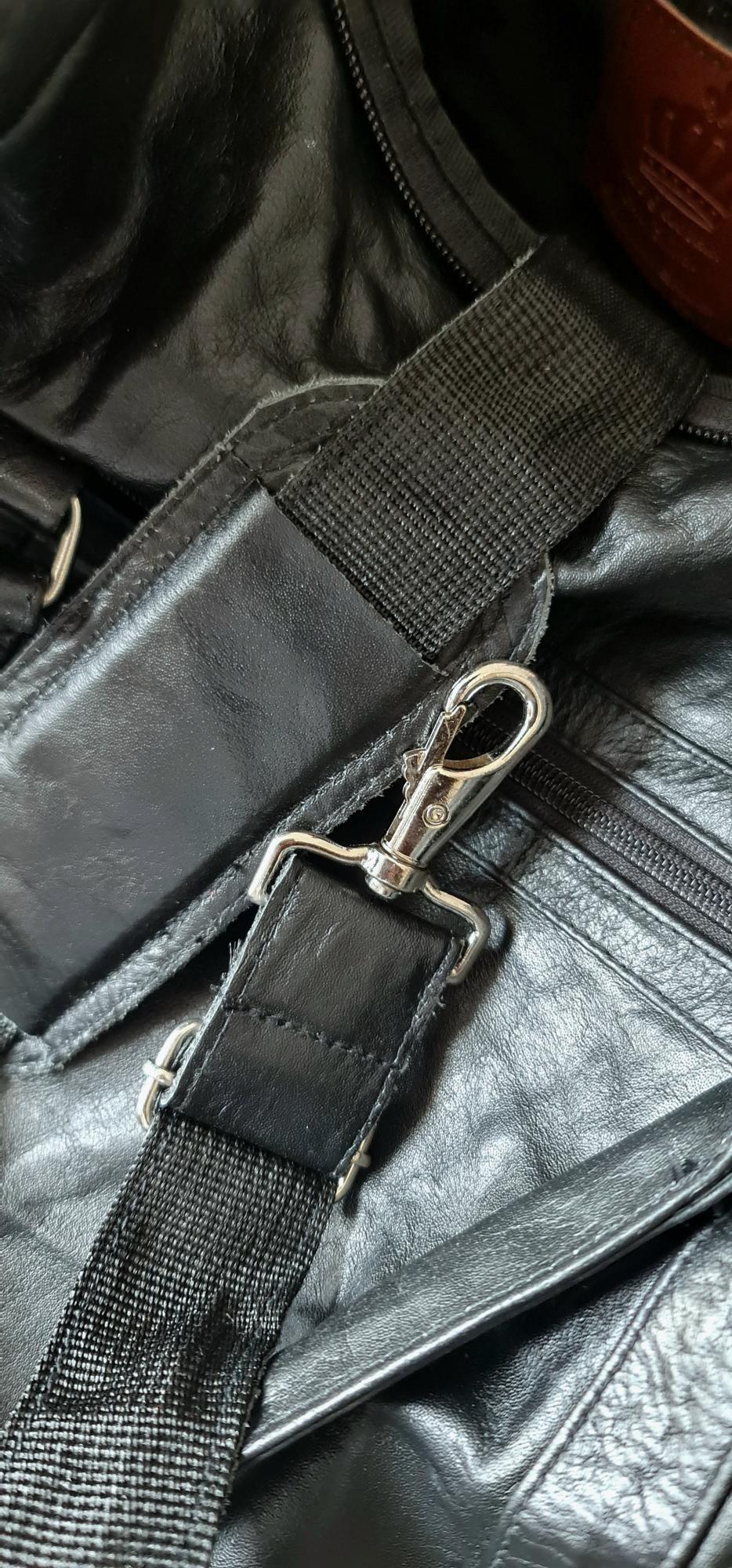 Trojan Records Leather Hold-All - Black