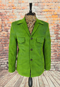 Sylvester - Zesty Lime Green Corduroy Jacket