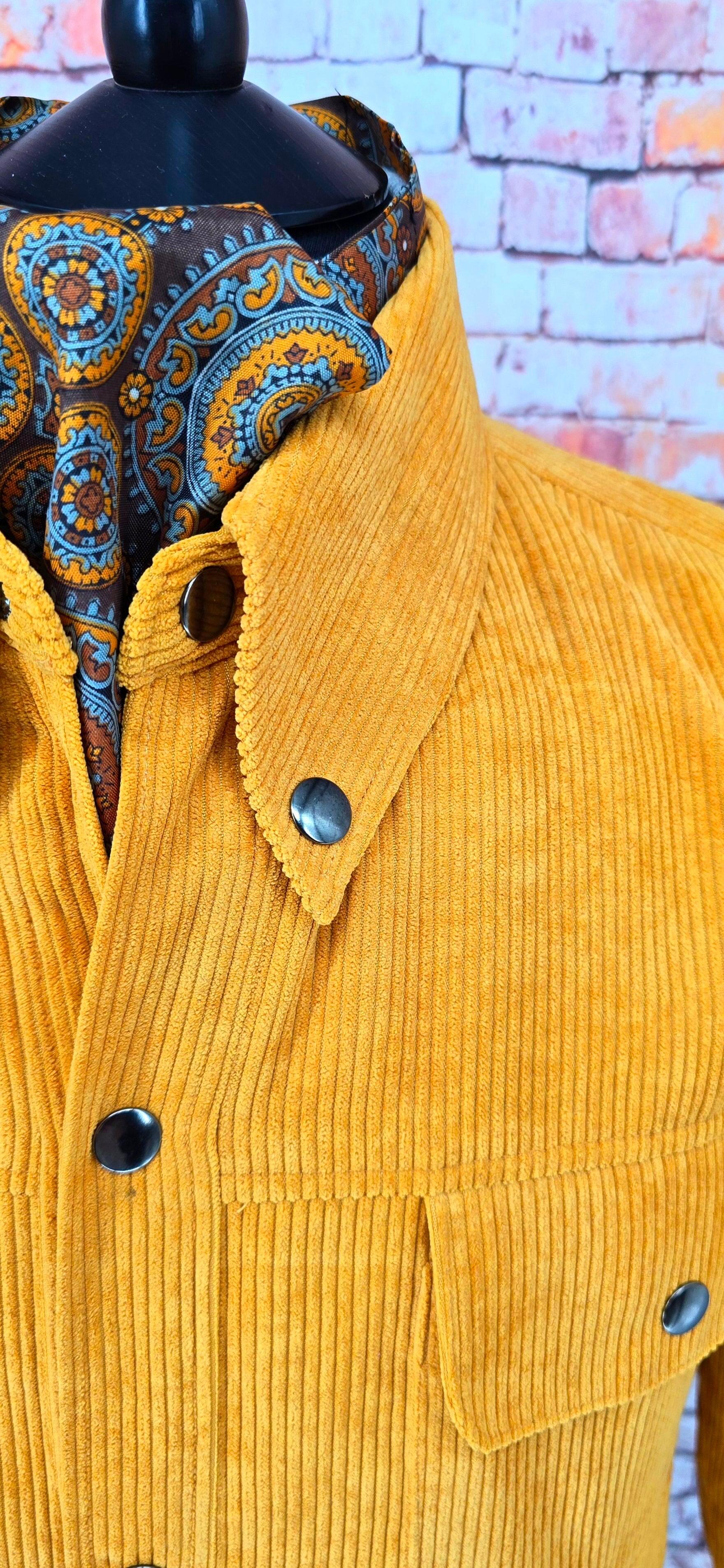 Elliott - Mustard Corduroy Trucker Jacket