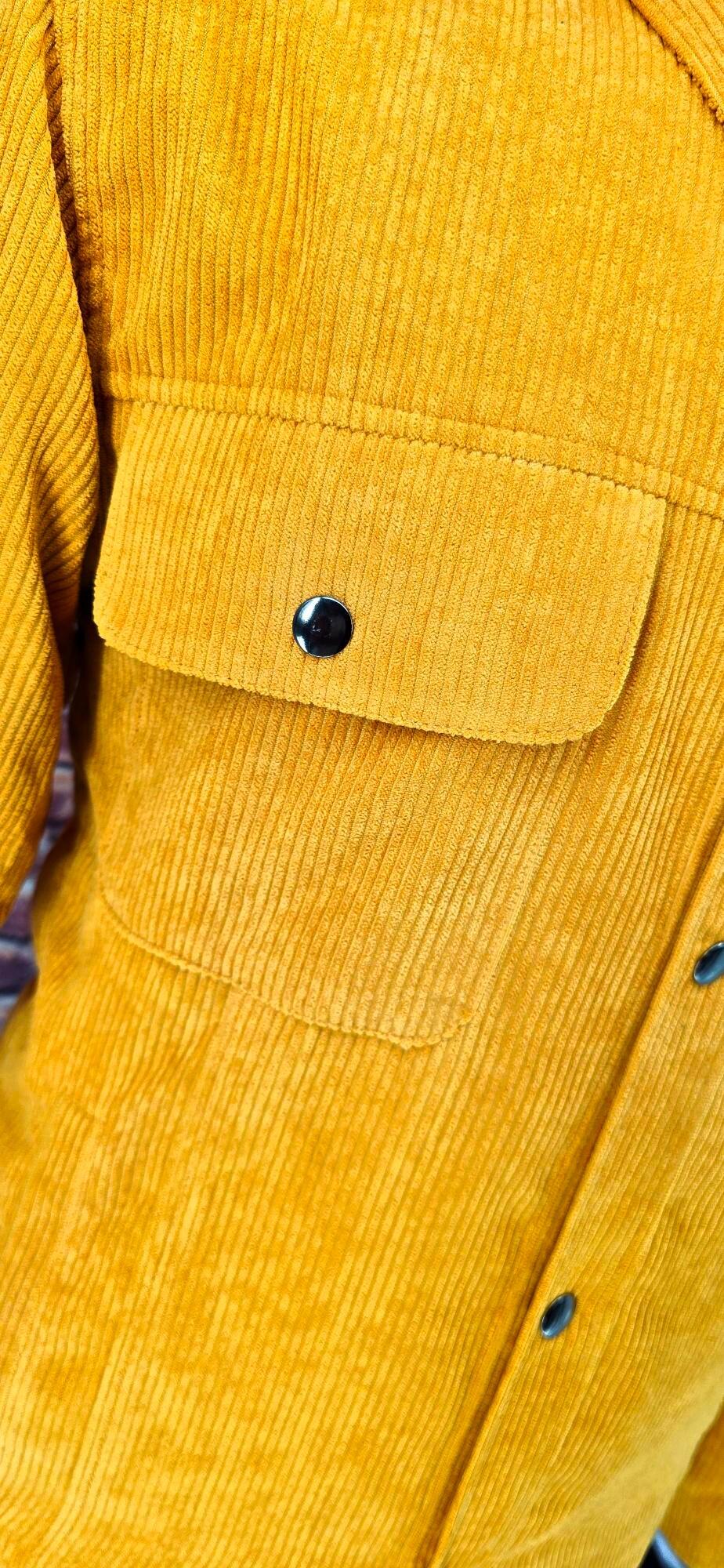 Elliott - Mustard Corduroy Trucker Jacket