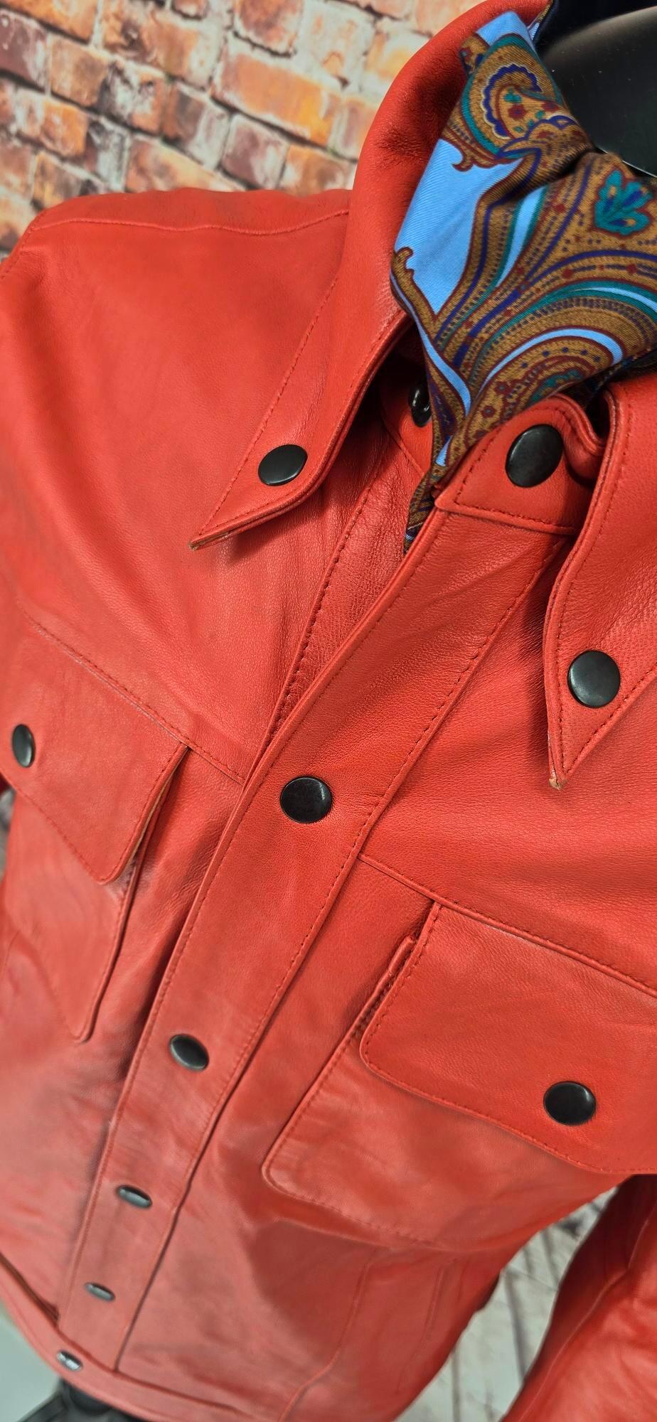Grove -Leather Trucker Jacket
