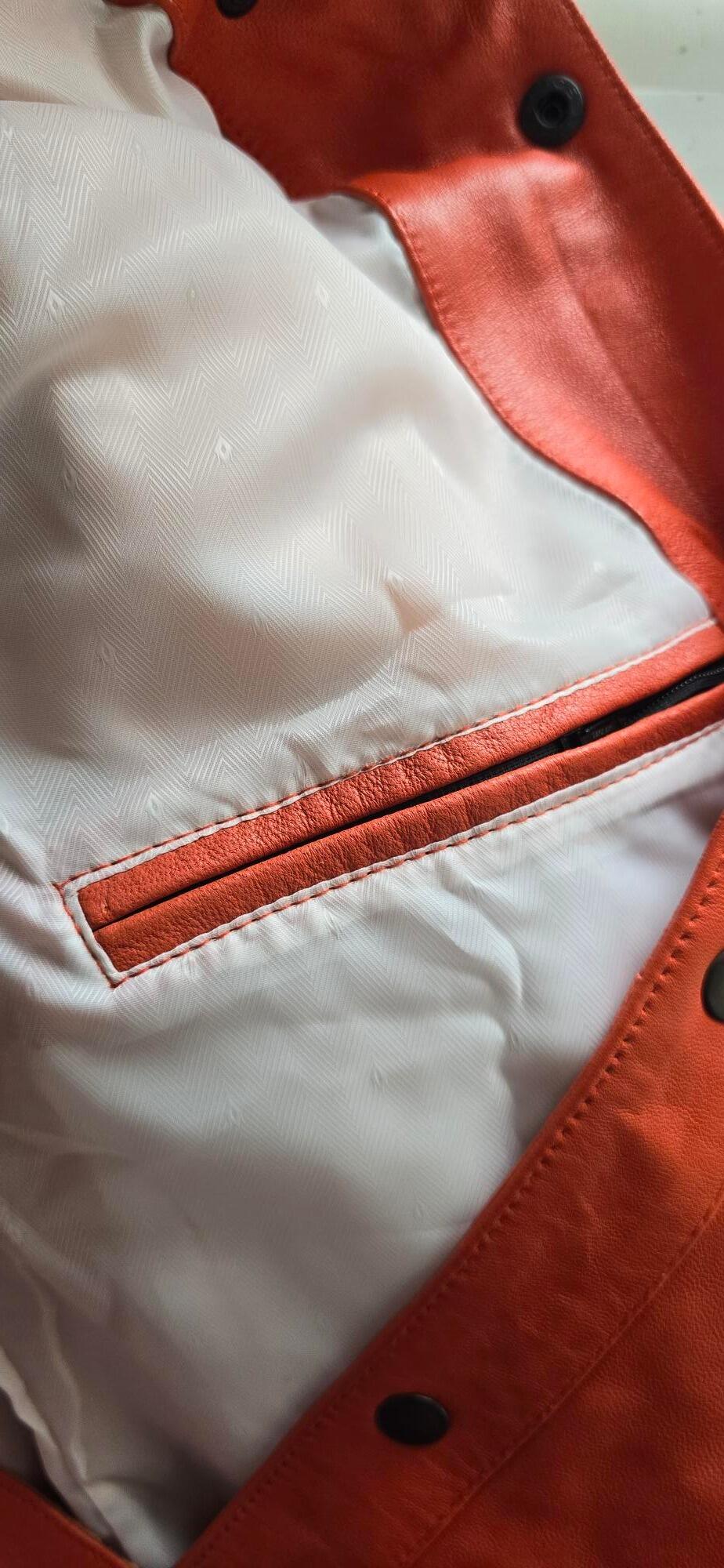 Grove -Leather Trucker Jacket