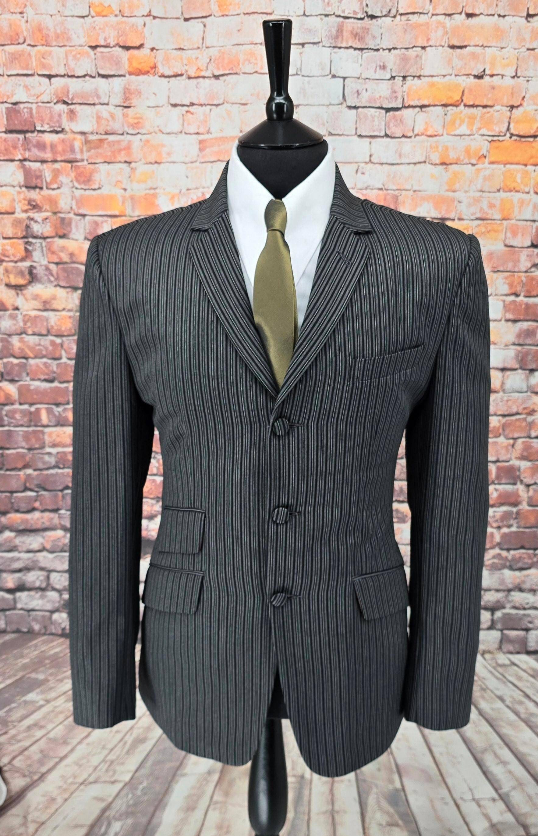 Ervin - Black & white Striped Boating Blazer